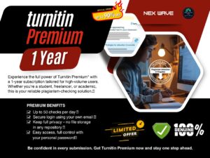 Turnitin Premium - 1 Year Subscription