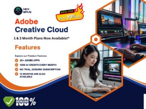Adobe Creative Cloud All App Annual Subscription