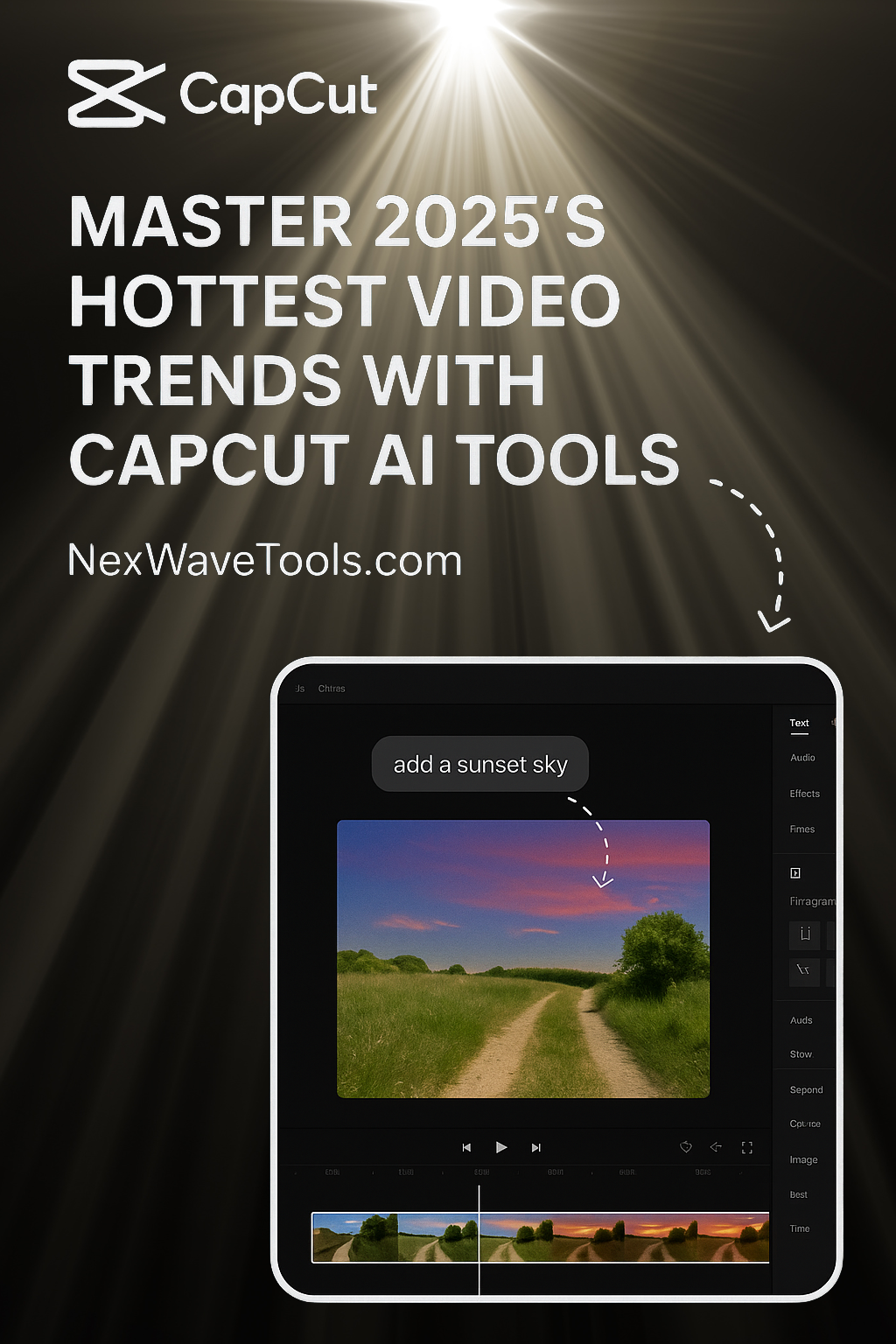 Master 2025’s Hottest Video Trends with CapCut AI Tools