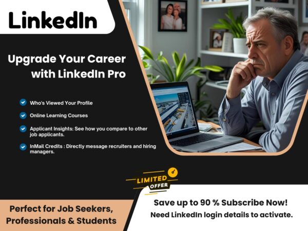LinkedIn Premium 1 Year Plans